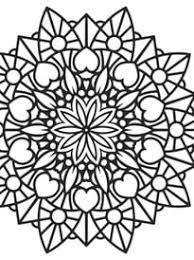 La forme basique de la plupart des mandalas est un cercle dans lequel sont représentés les portes symboliques du cosmos. Coloriage Mandala A Imprimer Sur Hugolescargot Com