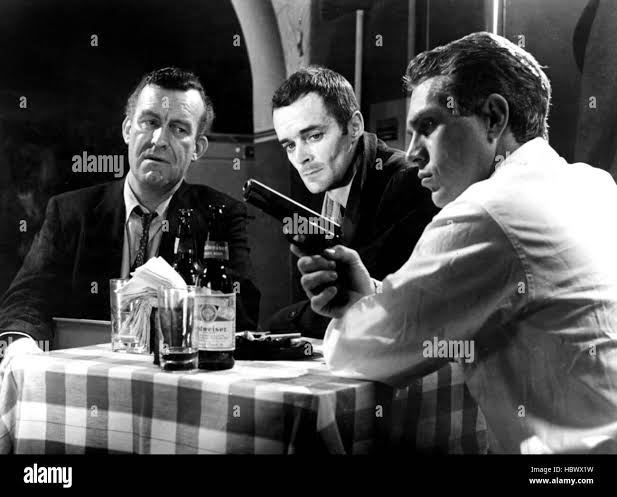 THE GREAT ST. LOUIS BANK ROBBERY, Crahan Denton, Steve McQueen, 1959 Stock  Photo - Alamy