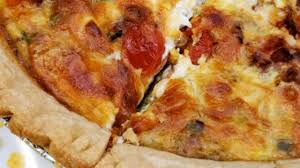 Loaded Vegetarian Quiche Recipe Vegetarian Quiche Recipes Stuffed Peppers