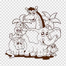 Grab these animal coloring pages for a chance for toddlers, preschoolers, kindergarnters, grade 1, grade 2, grade 3, and grade 4 students to learn about these beautiful animals. Coloring Book Zoo Animals Coloring Book Zoo Animals Bestzoo Book Transparent Background Png Clipart Nohat Free For Designer