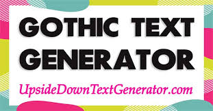 Zalgo text generator is a free tool that helps you to create a glitch text online. Gothic Text Generator Copy And Paste Fraktur Font Old English