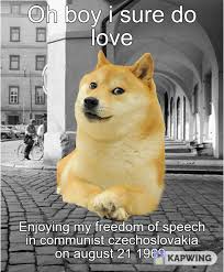 I sure hope russian tanks don't show up. | /r/dogelore | Ironic ...