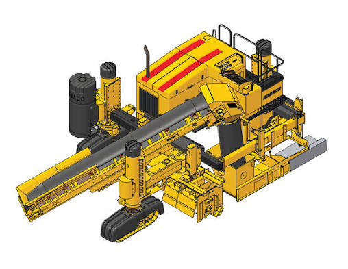 Gomaco Commander III-3T Concrete Paver