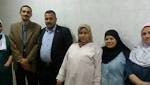محافظ القليوبية يوجه الشكر لفريق