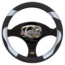 Steering Wheel Covers In Black Reflective Silver Hs Steering Wheel Covers Luxury Steering Wheel Covers Instal Steering Wheel Steering Wheel Cover Wheel Cover