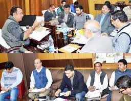 Fcs Ca Minister Chowdhary Zulfkar Ali Chairing A Meeting At Jammu Jammu Jammu And Kashmir Latest Images