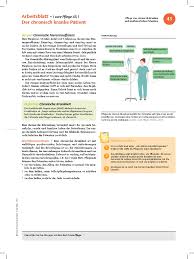 Perfekt arbeitsblätter mit lösungen das perfekt in sätzen bestimmen. 43 1 Der Chronisch Kranke Patient