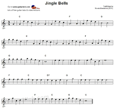 Jingle Bells Easy Guitar Tab Chords Guitarnick Com Basic Guitar Lessons Guitar Easy Guitar Tabs