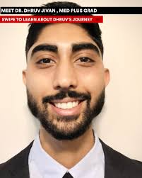 Follow along for our Proud to be a Med Plus Grad Series! Meet Dr. Dhruv  Jivan, MD. "Medplus provided me with the opportunity to experience a wide  variety of healthcare professions. Their