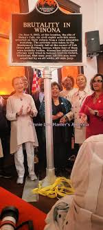 Brutality In Winona Marker — Fannie Lou Hamer's America