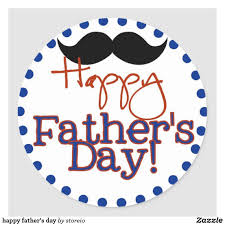 See more ideas about fathers day, fathers day gifts, fathers day crafts. Happy Father S Day Classic Round Sticker Father S Day Stickers Happy Fathers Day Happy Fathers Day Cake