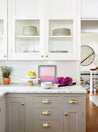 Get The Look For Less Modern Greige In 2020 Beige Kitchen Greige Kitchen Cabinets Greige Kitchen