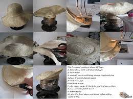 Blocking A Straw Hat Instructions Millinery Hats Millinery Diy Steampunk Hat