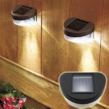 Contemporary Solar Lights For Outdoor Walls And Fences Landscaping Solar Lights Garden Landscape Lighting Design Fence Lighting