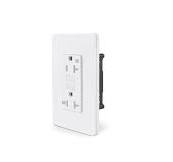 GFCI Outlet 20 Amp,Ultra Thin Profile GFI Electrical Outlet ...