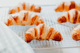 Arrange the pieces on top of the parchment paper in the shape of a square about 5 1/2 inches x 5 1/2 inches, cutting the butter, as necessary, to fit. Flaky Butter Croissants Oh La Latkes