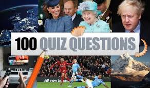 You'll have fun with this. 100 General Knowledge Quiz Questions And Answers Test Your Knowledge Express Co Uk