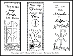 After nearly 10,000 downloads from our website, these verses and scenes are the most popular. Free Color Your Own Printable Religious Bookmarks For Children And Adults
