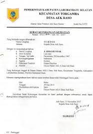 Sementara itu, fungsi dari surat keterangan sendiri ada banyak, tergantung pada jenisnya. 15 Contoh Surat Keterangan Kematian Dari Rw