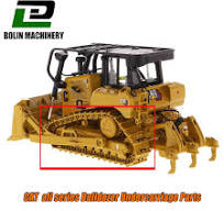 Bulldozer Parts D6d D6h D6r Single Double Flange Track Bottom Rollers for  Caterpillar