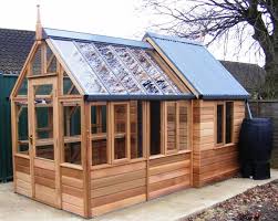 Gabriel Ash Potting Shed With Rain Barrel Garten Gewachshaus Schuppen Design Gewachshausplane