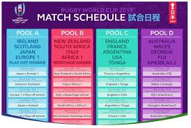 Nous rassemblons le calendrier des matchs de rugby de coupe d'europe diffusés à la tv en france. Coupe Du Monde 2019 Le Xv De France Connait Son Calendrier