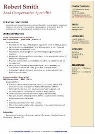 Chief financial officer (cfo) comments the content of the following job description is based on the assumption that the cfo has proper staffing to address accounting and treasury functions. Compensation Specialist Resume Samples Qwikresume