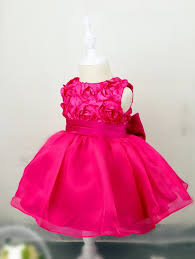 Hot Pink Toddler Thanksgiving Dress Baby By Littlegracious On Etsy Pakaian Bayi Perempuan Bayi Perempuan Pakaian Bayi