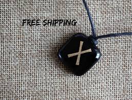 Runes are the letters in a set of related alphabets known as runic alphabets, which were used to write various germanic languages before the adoption of the latin alphabet and for specialised purposes. Viking Pendant Runic Pendant Rune Couple Gebo Runic Amulet Amulet Of Love Rune Symbol Viking Talisman Asatru Necklace Pendants Necklaces Eatfreshandhealthy Com
