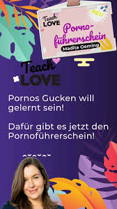 Kurszugang: Pornokompetenz mit Madita Oeming - Teach LOVE