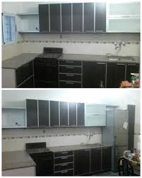 Muebles con puertas melamínicas de 18 mm, con bordes en aluminio espigado/encastrado ó con perfil de aluminio superior estilo jcon pvc. Muebles Para Cocina En Melamina Con Cantos En Aluminio Puertas Levadizas Con Vidrio Muebles De Cocina Muebles Decoraciones De Casa