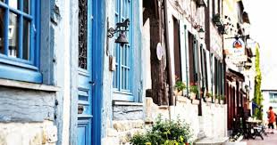 La Maison Bleu Beaumont En Auge Normandy Postcard Photo