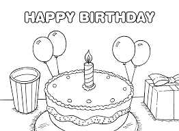 Cake and happy birthday s for boysfdc5. Coloring Pages Birthday Card For Boy Coloring Home