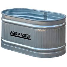 Farms use galvanized stock tanks to hold water and feed for their animals. Agrimaster Galvanized Stock Tank 50130028 Blain S Farm Fleet