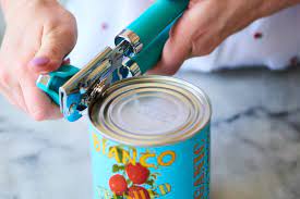 Manual can openers can either open tins from the top or the side. The Right Way To Use A Can Opener Kitchn