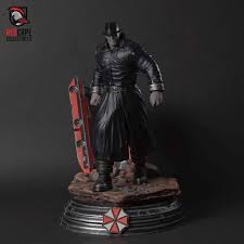 Artstation Tyrant Mr X Resident Evil 2 1998 Gabriel Risco Yanez Resident Evil Resident Horror Action Figures