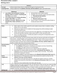 Persuasive Letter Grade 4 Writing Unit 4 Pdf Free Download