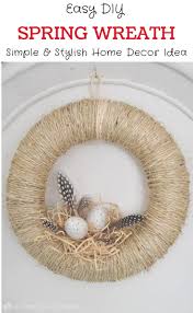 While bird nests can be just as distinct and unique as the birds that build them, they can still be hard to identify and there may be only very subtle differences between the nests of two very different species. Diy Spring Wreath Tutorial Easy Bird S Nest Wreath