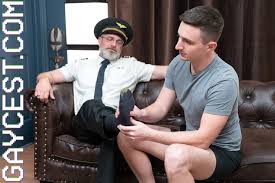 Muscular old pilot Mr Weston enjoys wild anal sex with a young gay cutie -  Pichunter