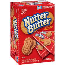 | about this item one box with 24 packs of nutter butter peanut butter cookies cookies made with real peanut butter for a salty and sweet treat Nabisco Nutter Butter Cookies 24 1 9 Oz Packs Buy Online In Bosnia And Herzegovina At Bosnia Desertcart Com Productid 12054914