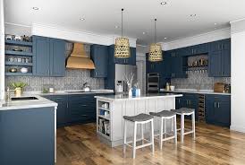 Buy Imperial Blue Frameless Kitchen Cabinets Online Frameless Kitchen Cabinets Online Kitchen Cabinets Shaker Kitchen Cabinets
