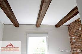 Maybe you would like to learn more about one of these? Installing Faux Wood Beams In Our Master Bathroom Beneath My Heart Faux Ceiling Beams Wood Beam Ceiling Faux Wood Beams