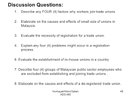 Craft union, industrial union, general union and federations trade unions fight for workers' rights. Norhayati Mohd Salleh Ads Ppt Download