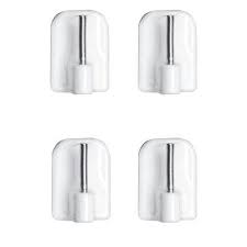 Evideco Self Adhesive Hooks Sash Curtain Hardware Accessory Curtain Hardware Evideco Curtain Rod Hardware