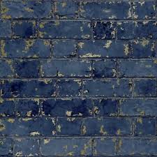 Here are only the best dark blue wallpapers. Dark Navy Midnight Blue Metallic Gold Brick Stone Feature Rustic Wallpaper 3d Ebay
