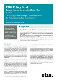 Respeto entre todos los miembros del grupo, para fomentar una sana convivencia. The Posting Of Workers Saga A Potted Version Of The Challenges Engulfing Social Europe Etui