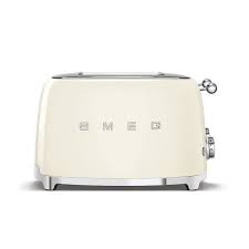 Smeg Grille Pain 4 Tranches Annees 50 2000w B Creme Tsf03creu Achat Vente Grille Pain Toaster Cdiscount