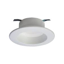 Selectable cct ultra slim canless integrated led black recessed light. Halo Rl460wh935 White 4 Retrofit Bright White Led Recessed Light With Baffle Trim Lightingdirect Com
