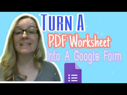 Answers are on the 2nd page. Automagically Pdf Worksheet To Google Form Teacher Tech