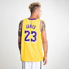 2019 2019 20 new season nbalos angeleslakers 23 lebronjames 3 anthonydavis blue retro jersey from lebron james crenshaw la lakers 2020 nba jersey nwt. Nike Nba Swingman Jersey Lebron James La Lakers Icon Amarillo Field Purple White James Lebron Bei Kickz Com